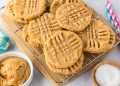 Peanut Butter Cookies (3 Ingredients!)