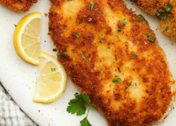 Crispy Chicken Schnitzel Recipe (Easy Pan Fried Dinner)