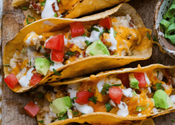 Crack Chicken Tacos with Bacon and Ranch