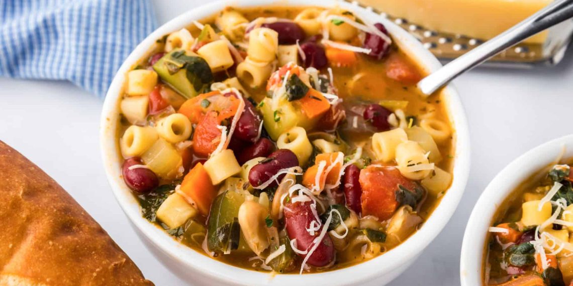 Minestrone Soup – On My Kids Plate