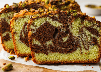 Chocolate Pistachio Loaf (Starbucks Copycat Recipe)