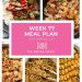 Easy Weekly Meal Plan for Busy Families