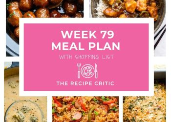 Easy Weekly Meal Plan for Busy Nights