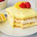 No Bake Lemon Eclair Cake (Ice Box Cake!)