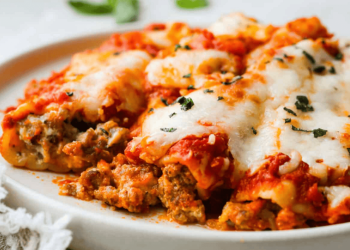 Sausage Manicotti Recipe with Ricotta and Marinara
