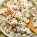Crack Potato Salad with Bacon and Ranch (Easy Summer Side)