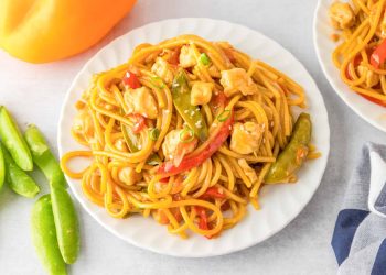 Honey Garlic Chicken Noodles (In Under 30 Minutes!)