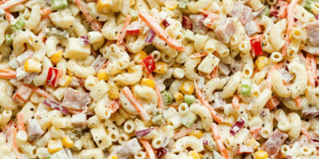 Mexican Macaroni Salad Elote Style Creamy Corn Pasta Salad