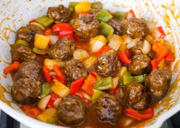 Sweet and Sour Meatballs Recipe