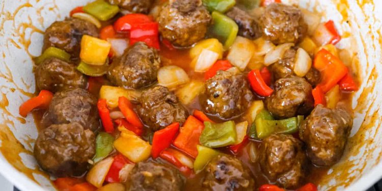 Sweet and Sour Meatballs Recipe